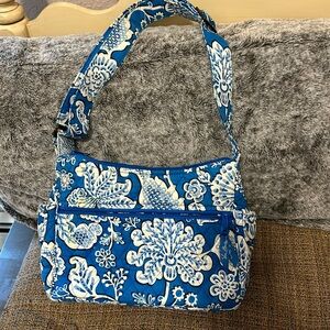 Vera Bradley purse- blue & white floral